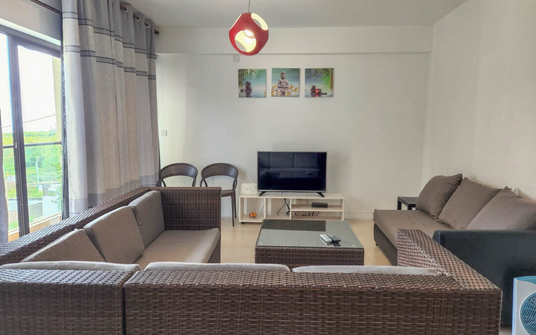 FLIC EN FLAC – 2 bed apartment for rent with common swimming pool