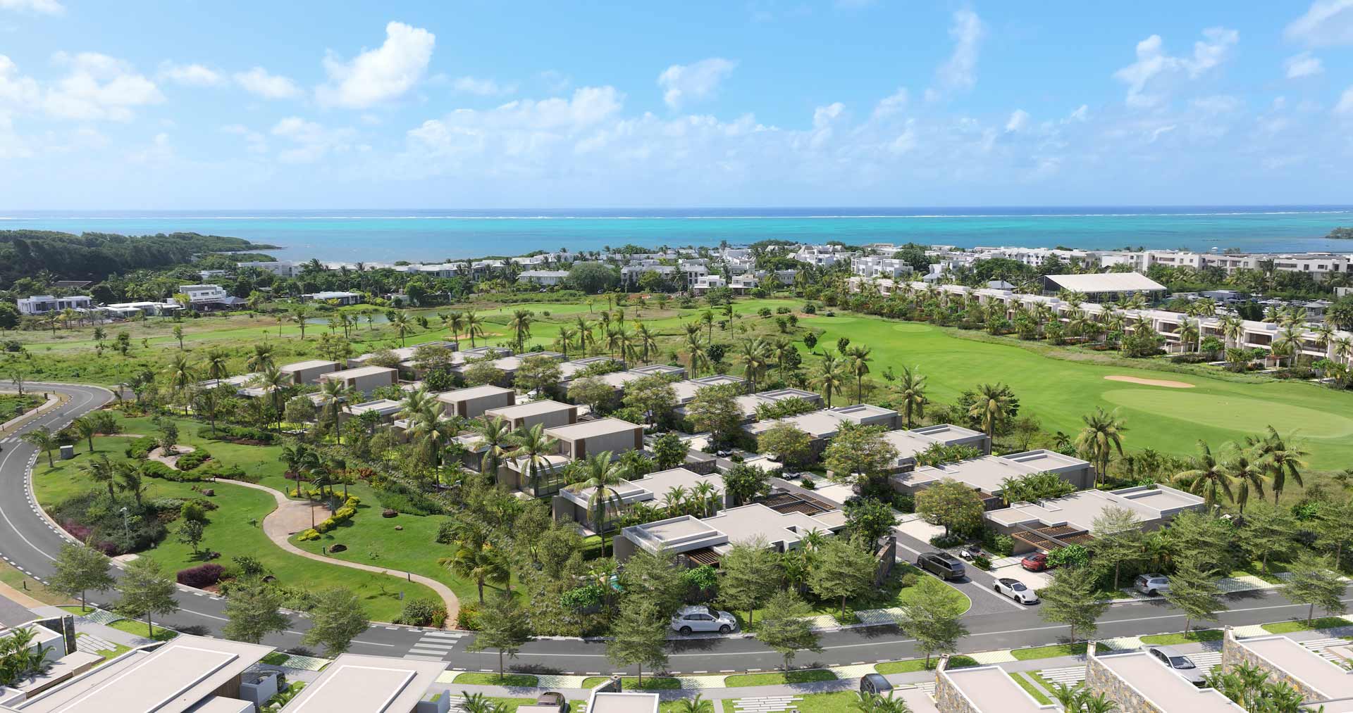 Le domaine Azuri sur la côte nord-est de l’île Maurice