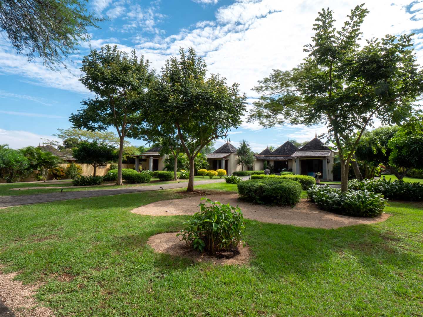 Salon séjour villa luxe Tamarina Golf Estate Tamarin île Maurice