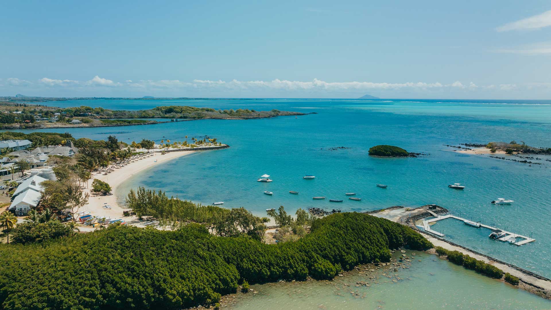 View of the WELL community in Anahita Beau Champ by the International WELL Building Institute (IWBI)