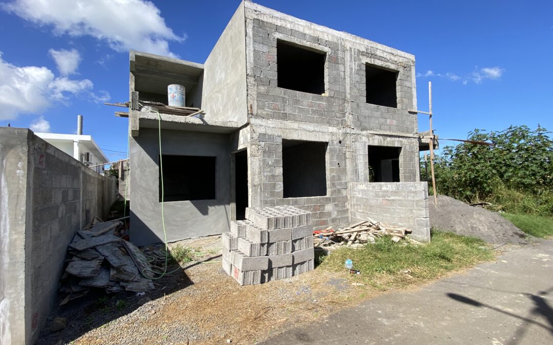 Trou aux Biches – Sale new house under construction