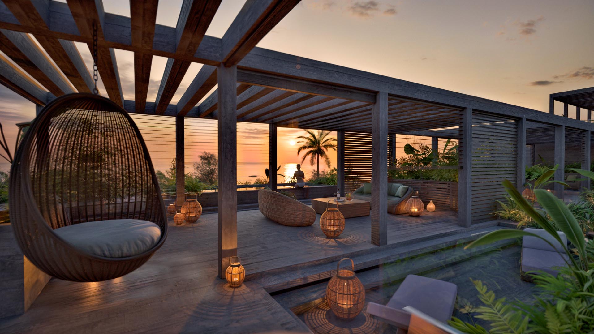 Image45 000 Copia Pool view from the luxurious Villa S at Harmonie Golf Villas, Black River, Mauritius, offered by Westimmo Luxury Real Estate