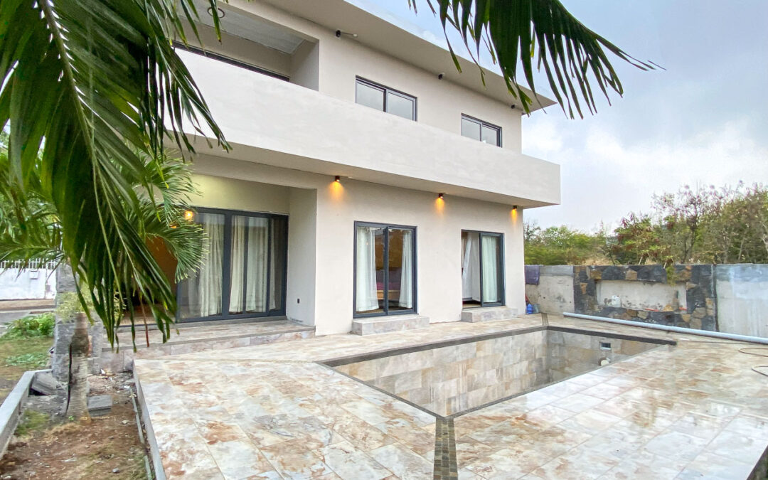 Trou aux Biches – New 2-bedroom apartment with swimming pool for rent