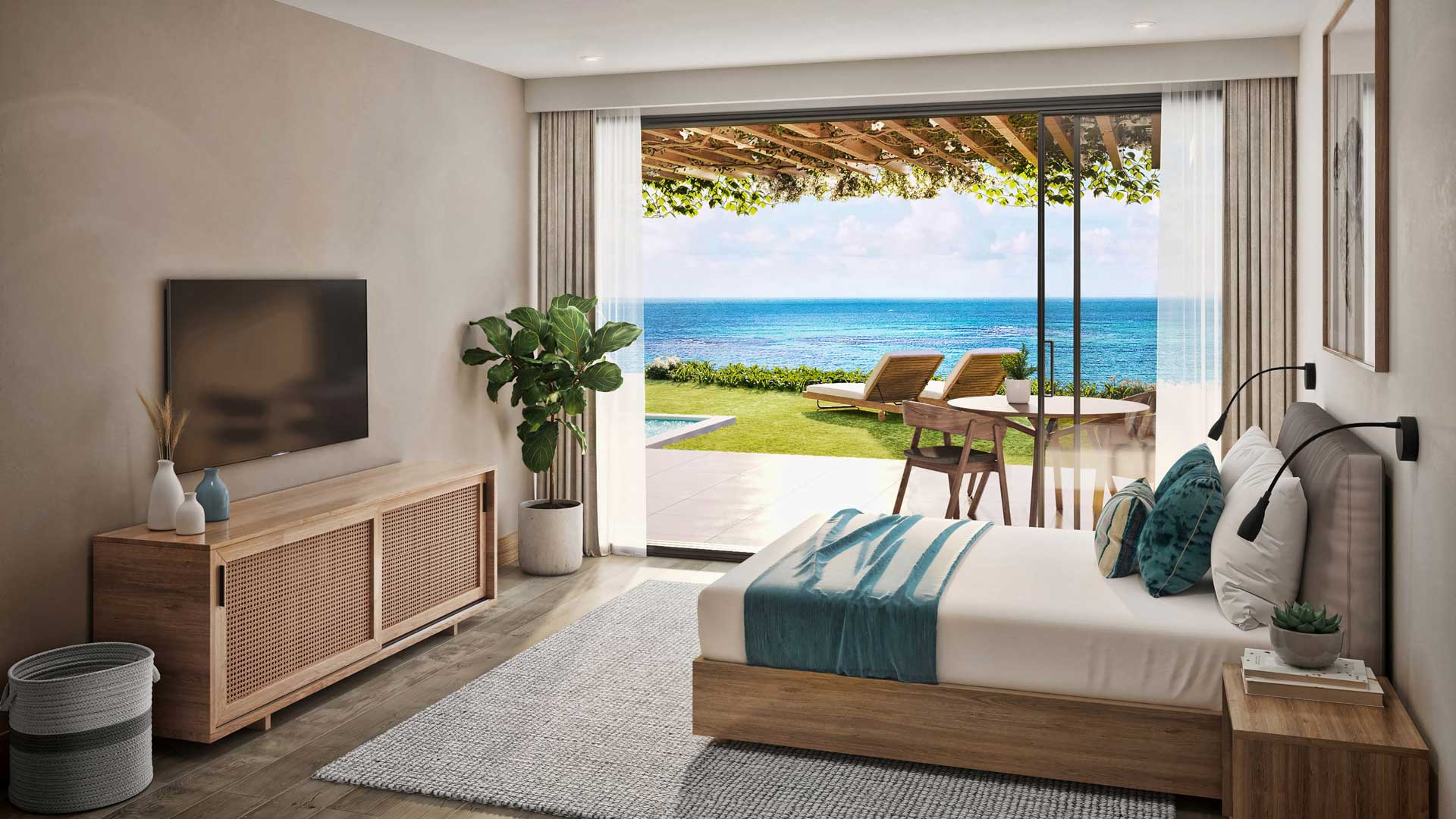 Buying a waterfront apartment in Mauritius Invest in Mauritius Buy an apartment in Mauritius westimmo luxury real estate mauritius