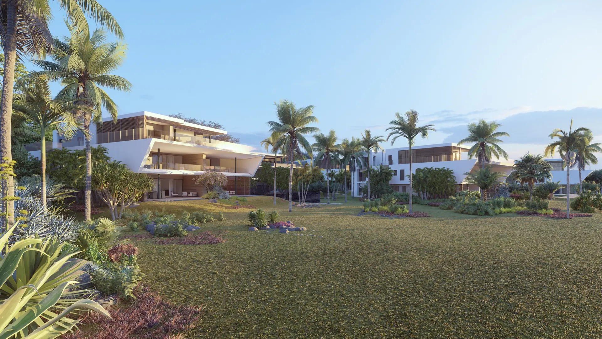 Architecture tropicale Harmonie Golf & Beach Estate