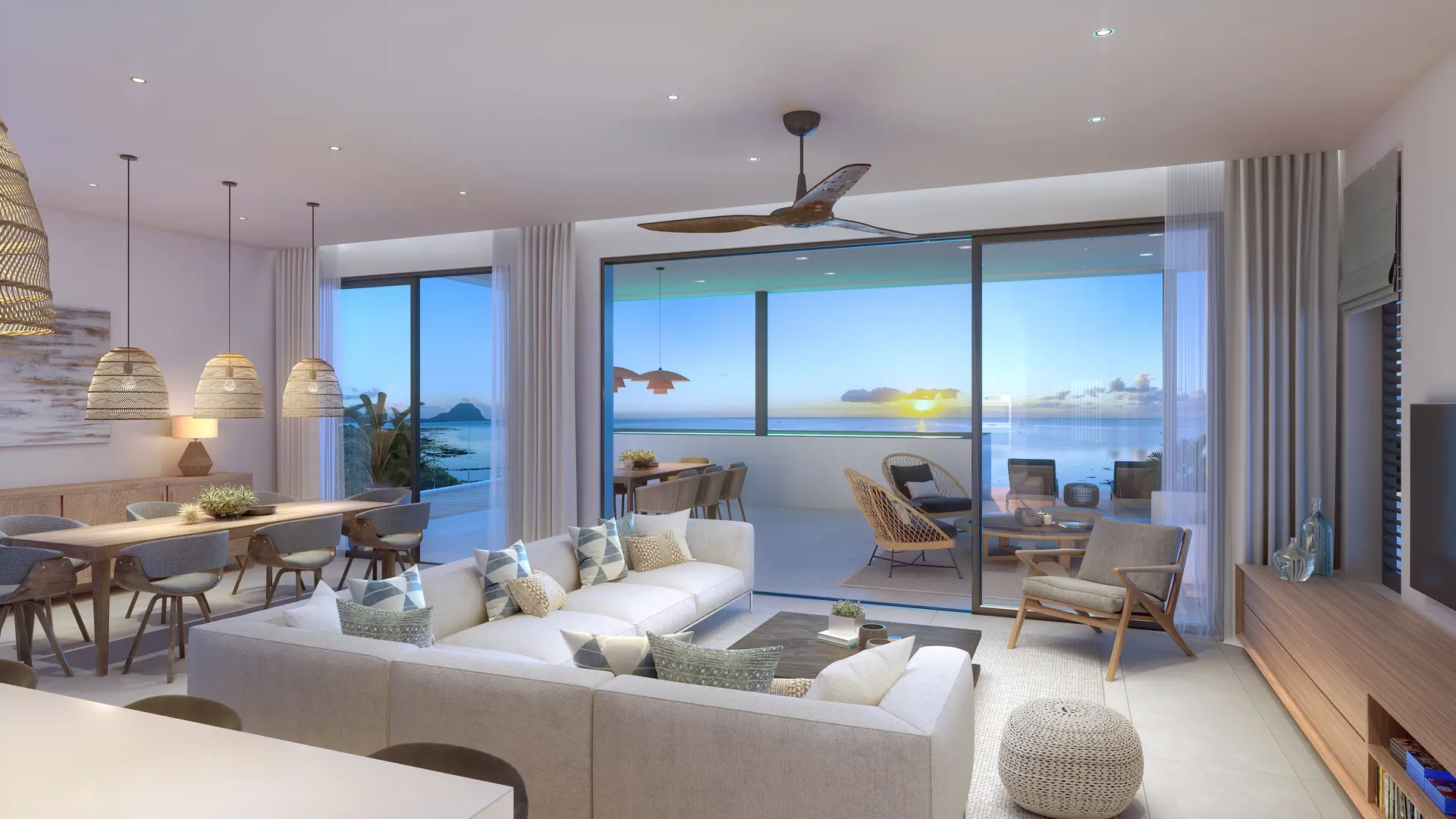 Villa W, art de vivre tropical et couchers de soleil