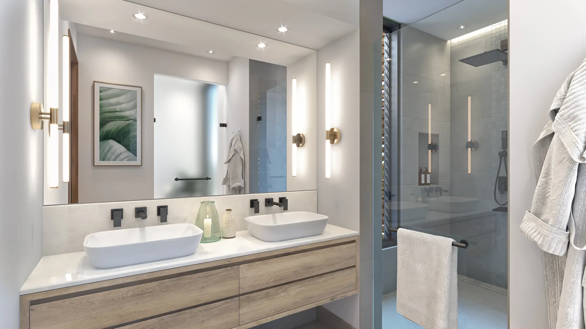 The Peninsula penthouse bathroom