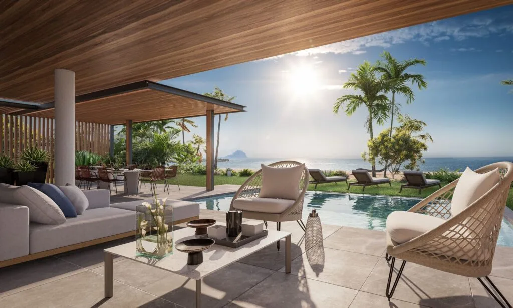 SHOBA, villas, appartements et penthouses en bord de mer à Wolmar, Flic en Flac