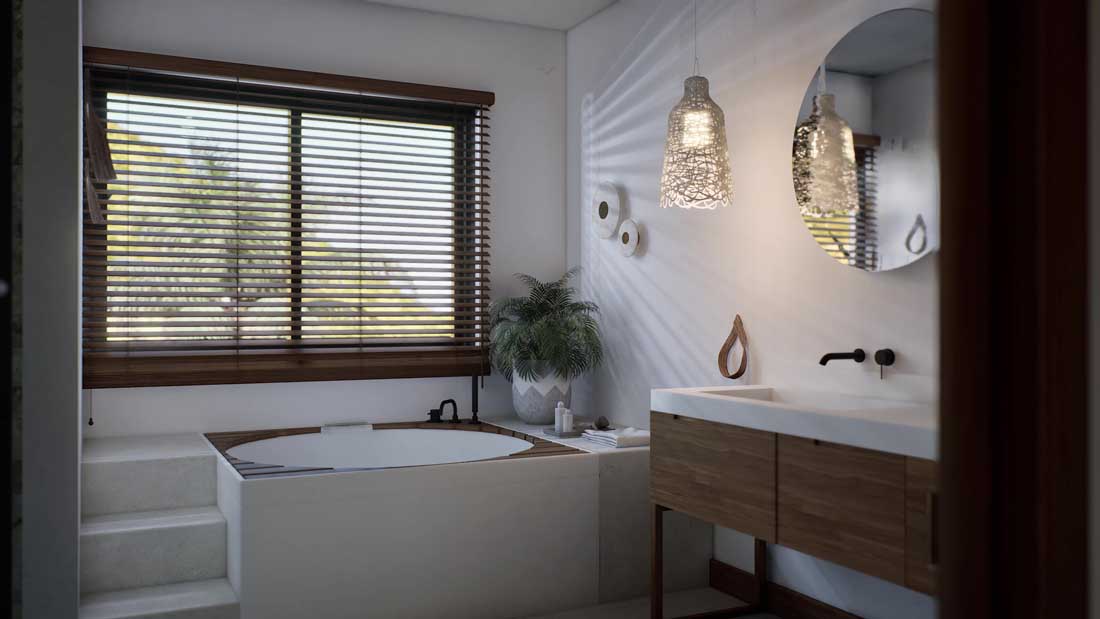 Cuisine penthouse Sunset Bay Tamarin haut de gamme