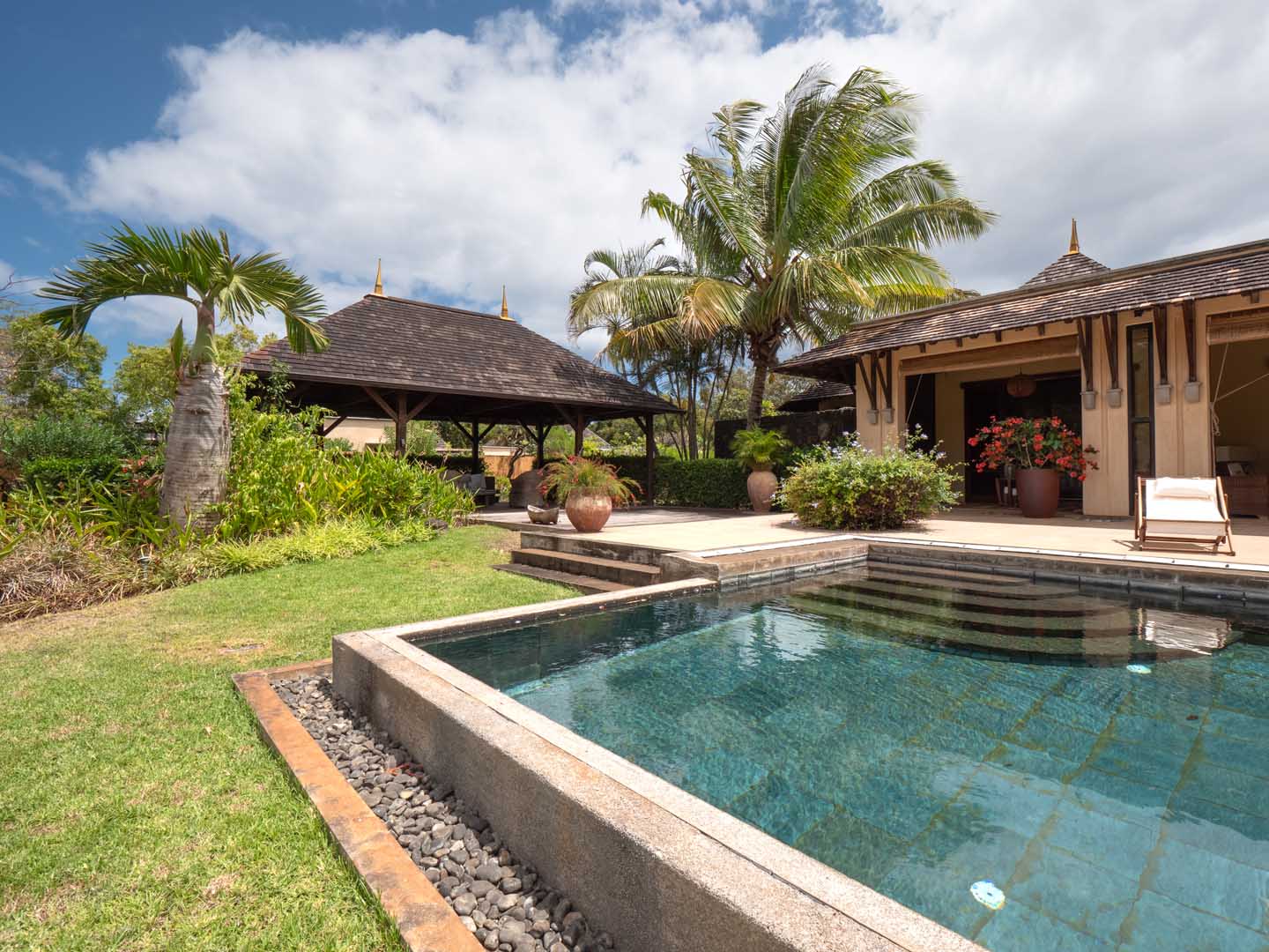 Villa Type CC Tamarina Golf Estate 5 chambres terrain 4500m2 ultra-exclusif île Maurice