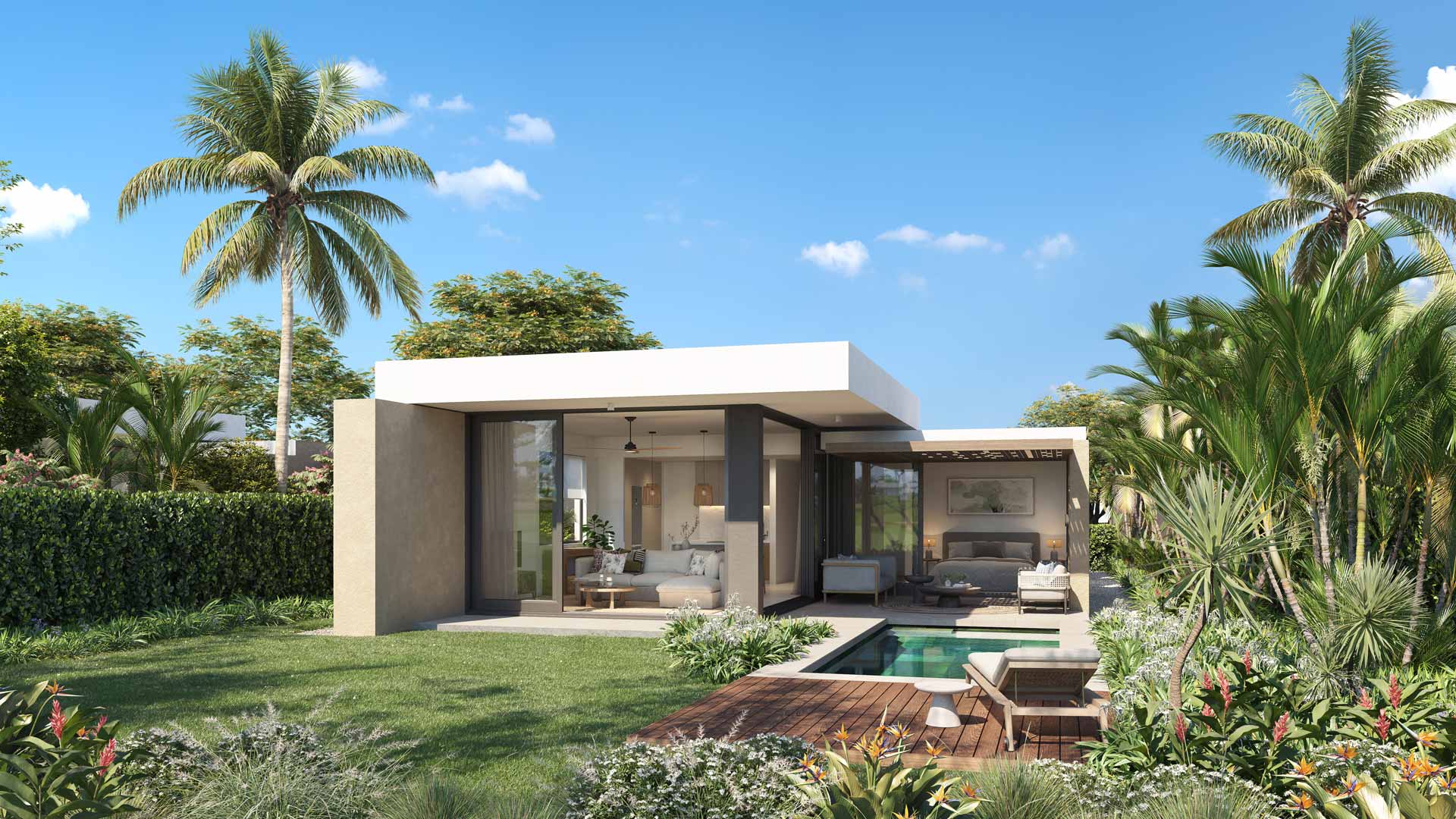 2-3 bedroom Villa AMARA golf: Private garden and comfortable space for couples and families