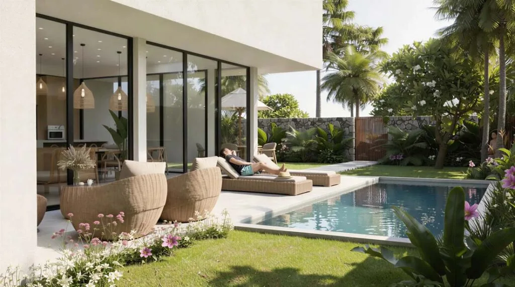 Programme neuf côte Ouest villas Tree Valley Rivière Noire île Maurice