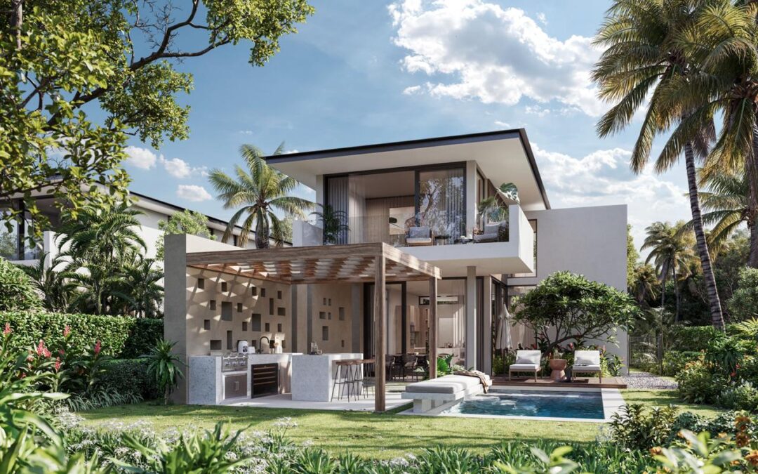 ROCHE NOIRE – Tropical chic 3 bedroom villa