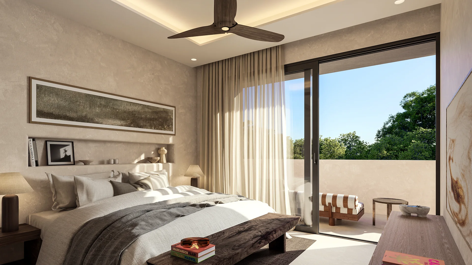 Salle de bains contemporaine Villa Valriche by YOO