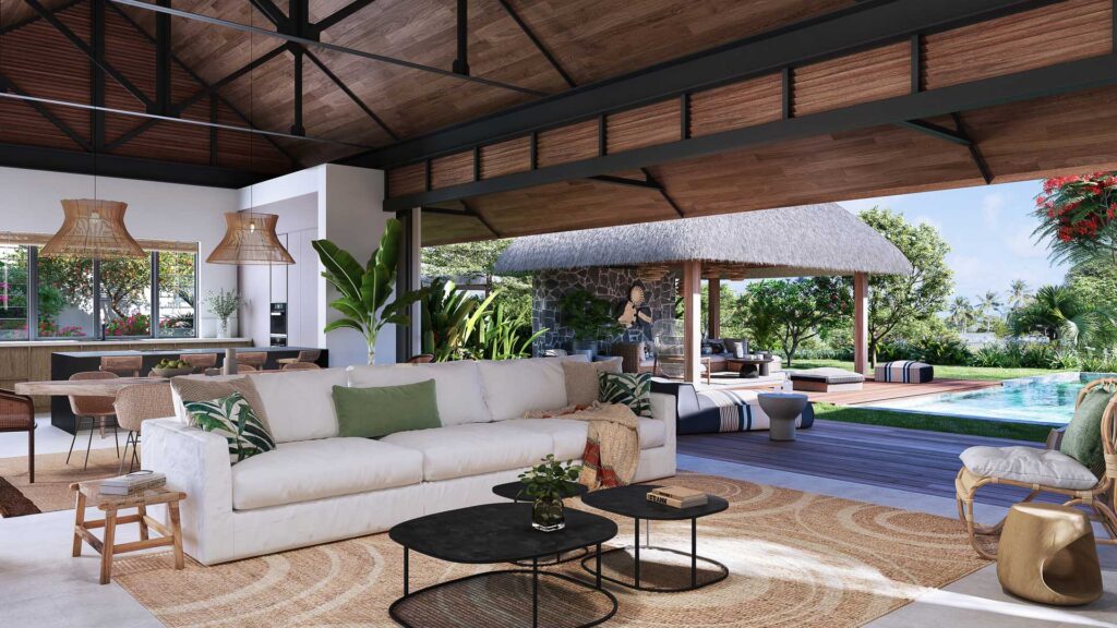 Image présentant le modèle 3 de la Villa Demera par Westimmo à Anahita Beau Champ, offrant un design contemporain et des finitions haut de gamme.