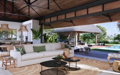 Refined tropical villa open to nature