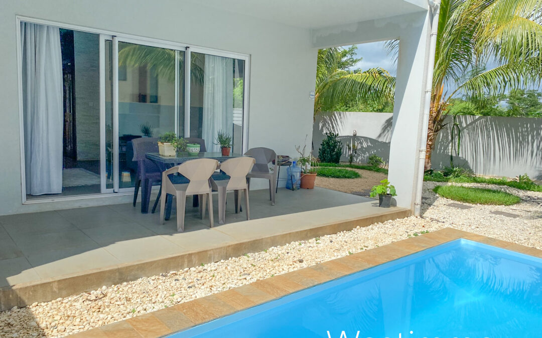 FLIC en FLAC — Pretty modern triplex with swimming pool and stunning views