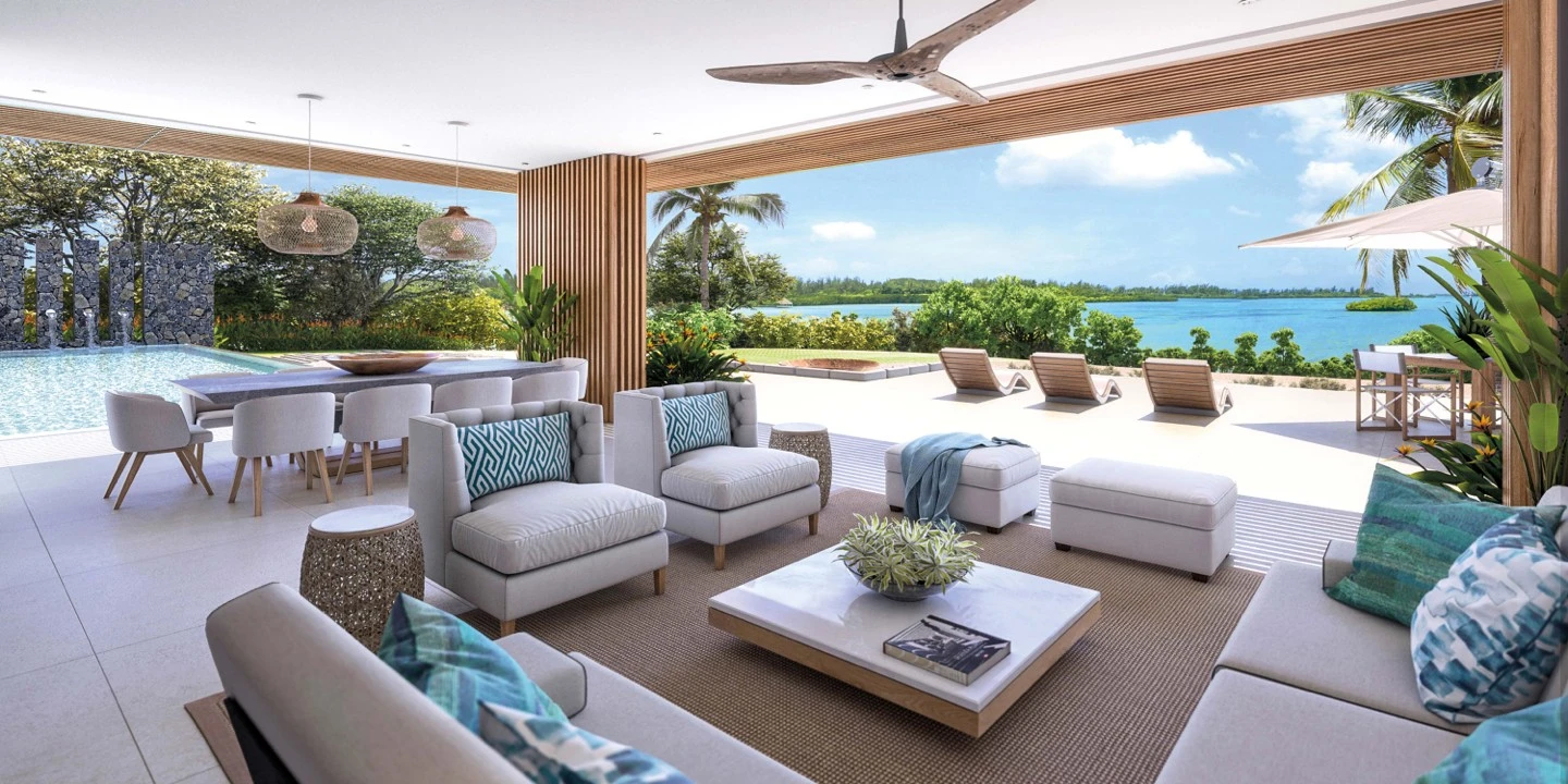 magnifique villa Anahita Resort Mauritius, offrant une escapade de luxe dans un cadre tropical