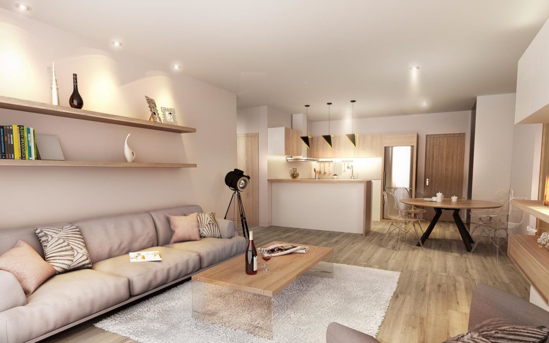CAP MALHEUREUX – Modern 2 bedroom apartment in a lush estate