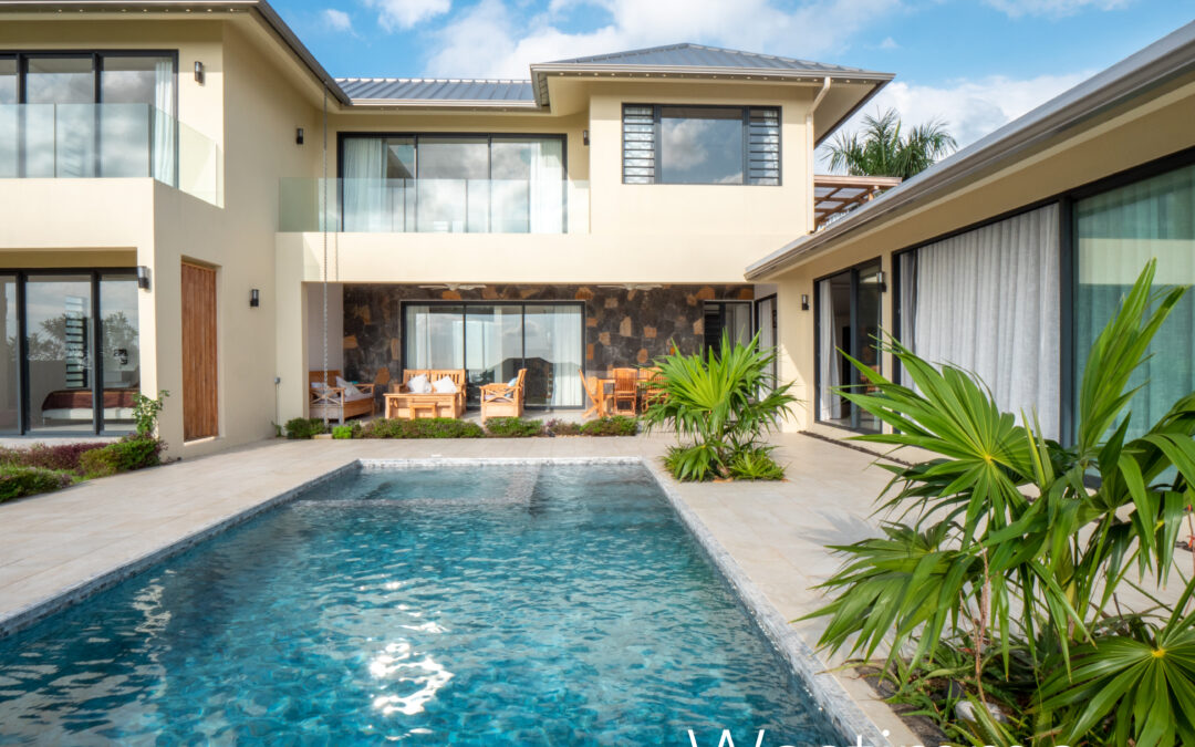 Villa de luxe à vendre à Flic en Flac, île Maurice | Oasis de tranquillité avec vue sur l’océan