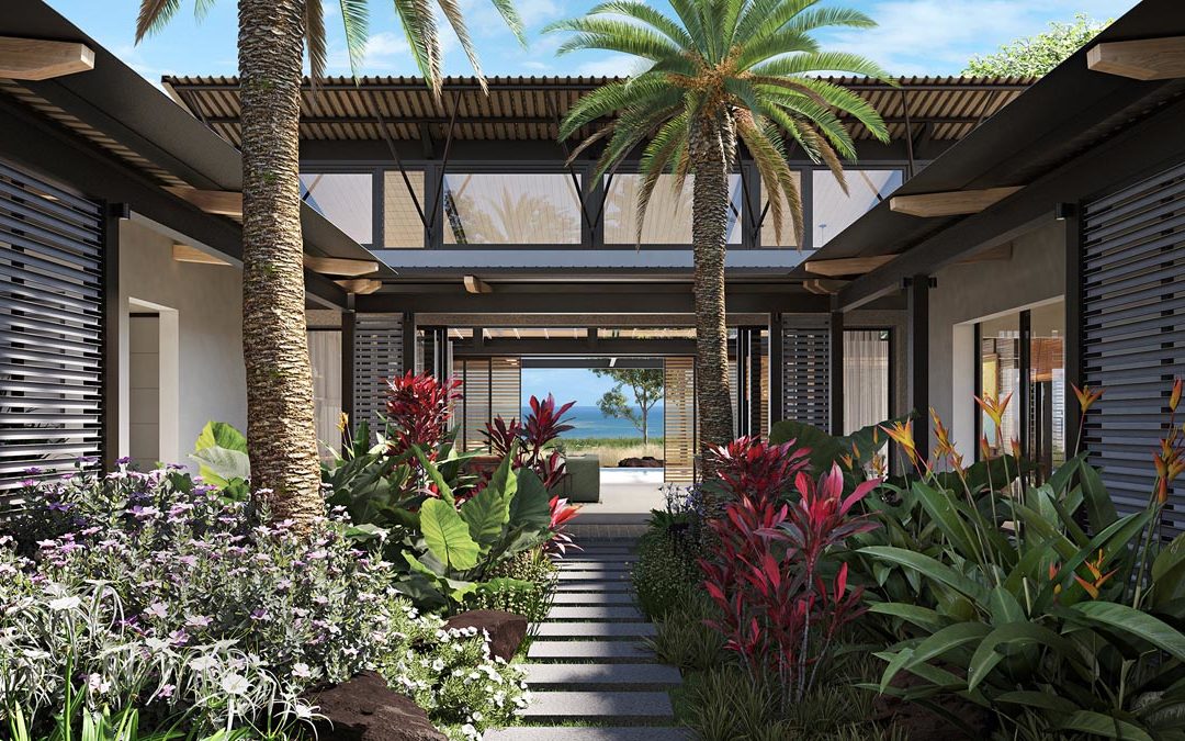 TAMARIN – Luxury eco-friendly villa with sea view