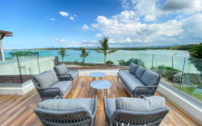 POSTE LAFAYETTE — Magnificent new modern duplex on the edge of the lagoon with swimming pool