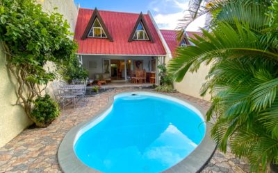 BAIN BOEUF – Long term rental 3 bedroom villa with pool, close to the beach