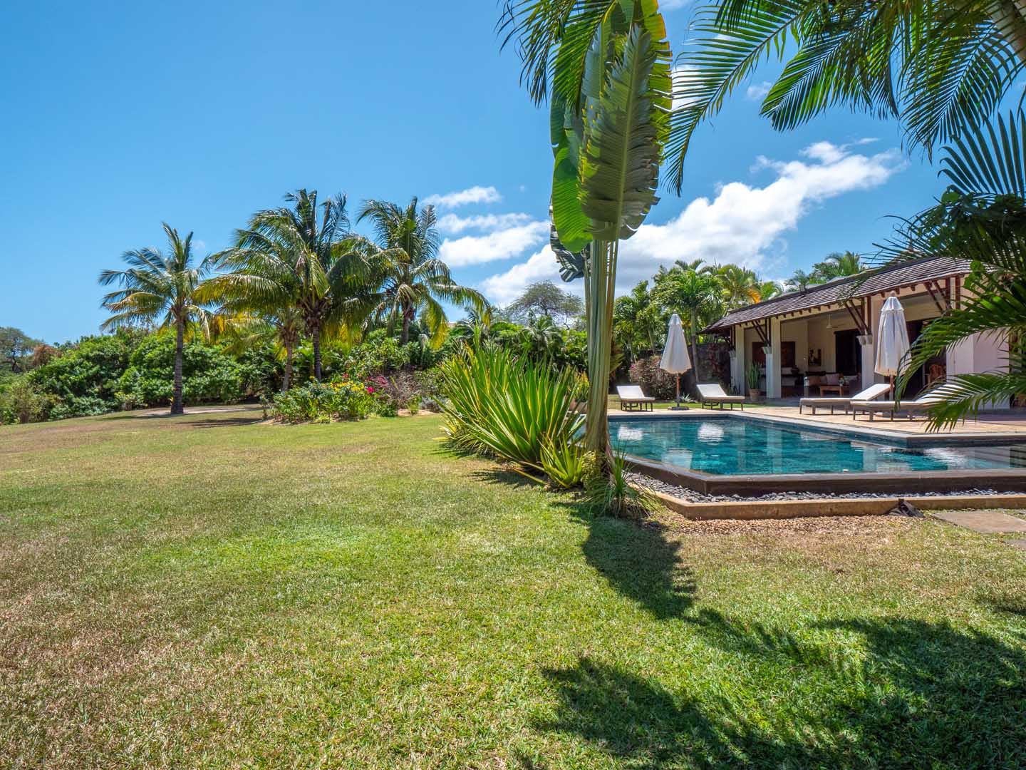 Villa Type BB Tamarina Golf Estate 4 à 5 chambres piscine vue golf Tamarin île Maurice