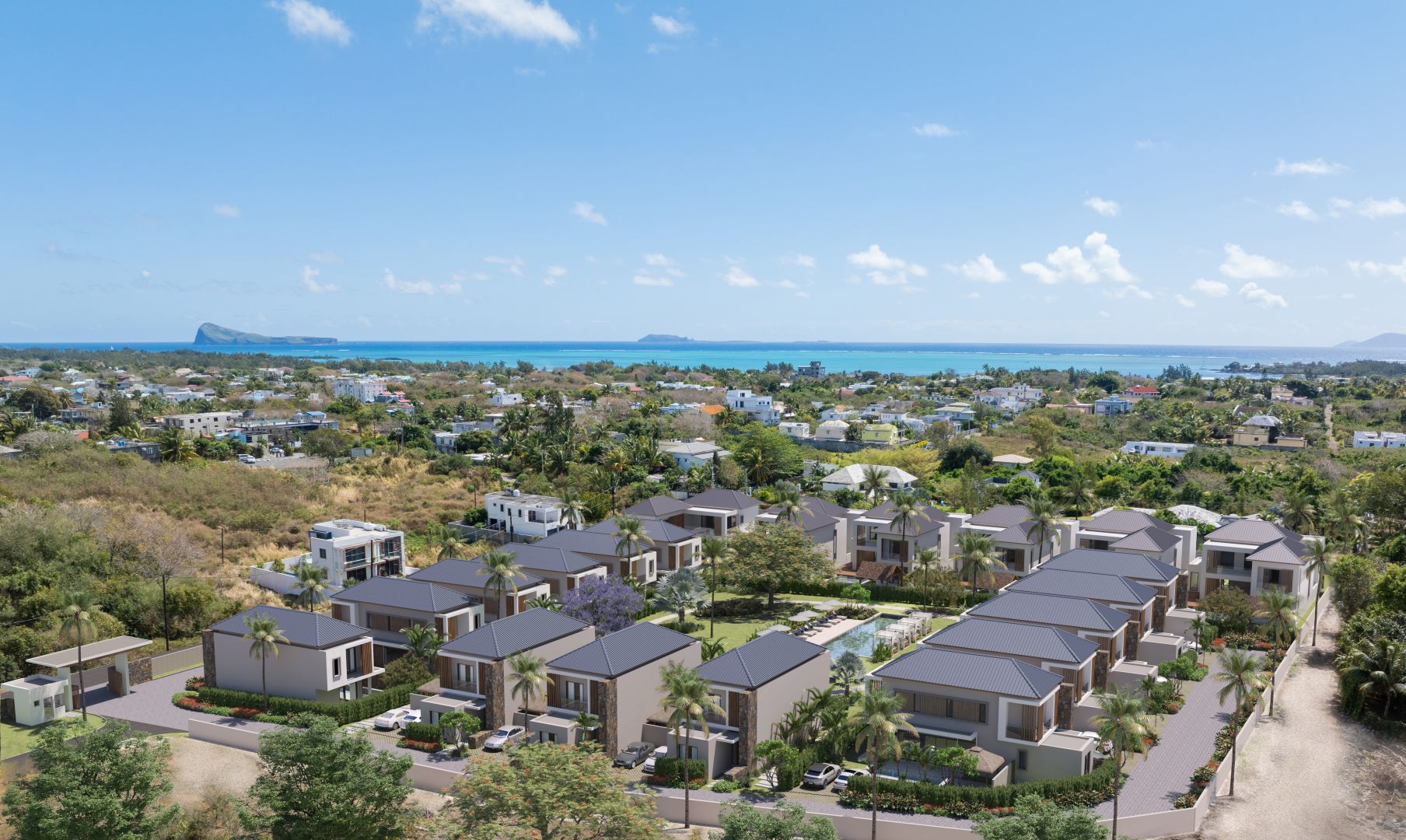 Viva Calodyne programme immobilier neuf de villas et appartements à Calodyne île Maurice