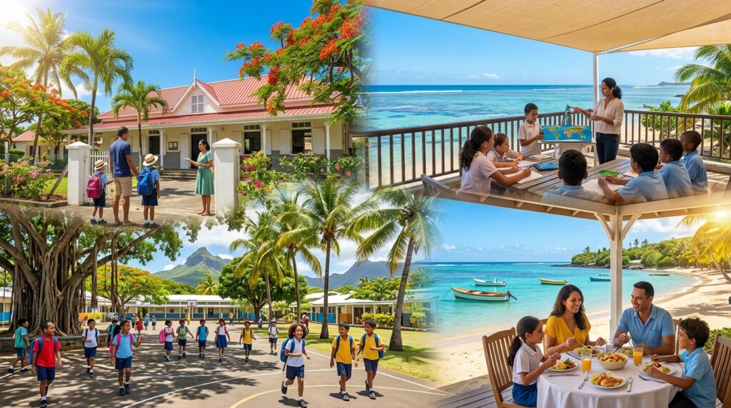 Aider son enfant à s’adapter à sa nouvelle école à l’île Maurice