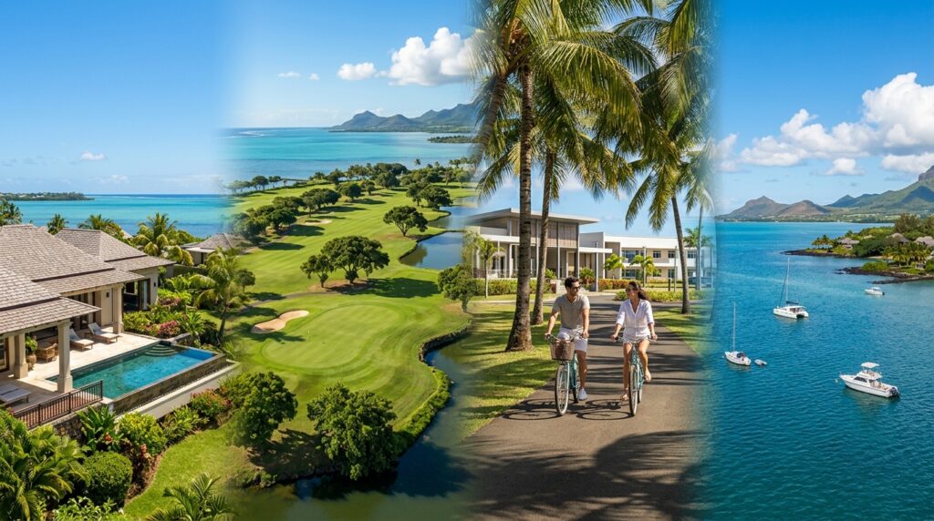 Anahita : vivre dans le domaine golfique de la côte Est mauricienne