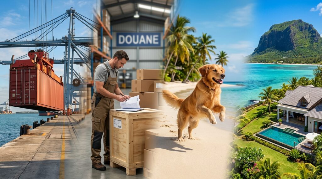 Déménagement à l&rsquo;île Maurice : Conteneur, Douane et Animaux en 2026