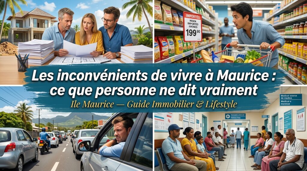 Les inconvénients de vivre à Maurice : budget, isolement, démarches et quotidien à anticiper