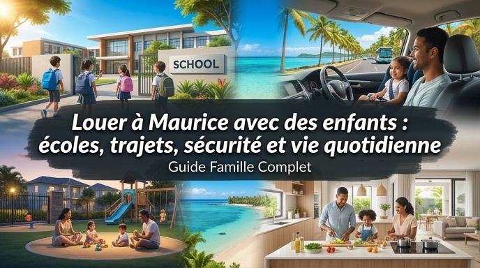 Louer à Maurice avec des enfants : les critères concrets à vérifier avant de signer