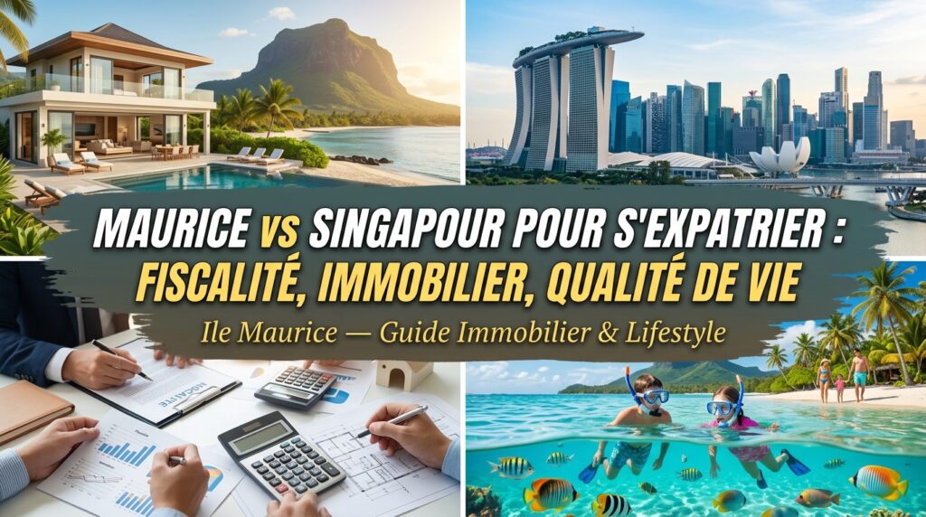 Maurice ou Singapour : quel pays choisir pour s’expatrier en 2026 ?