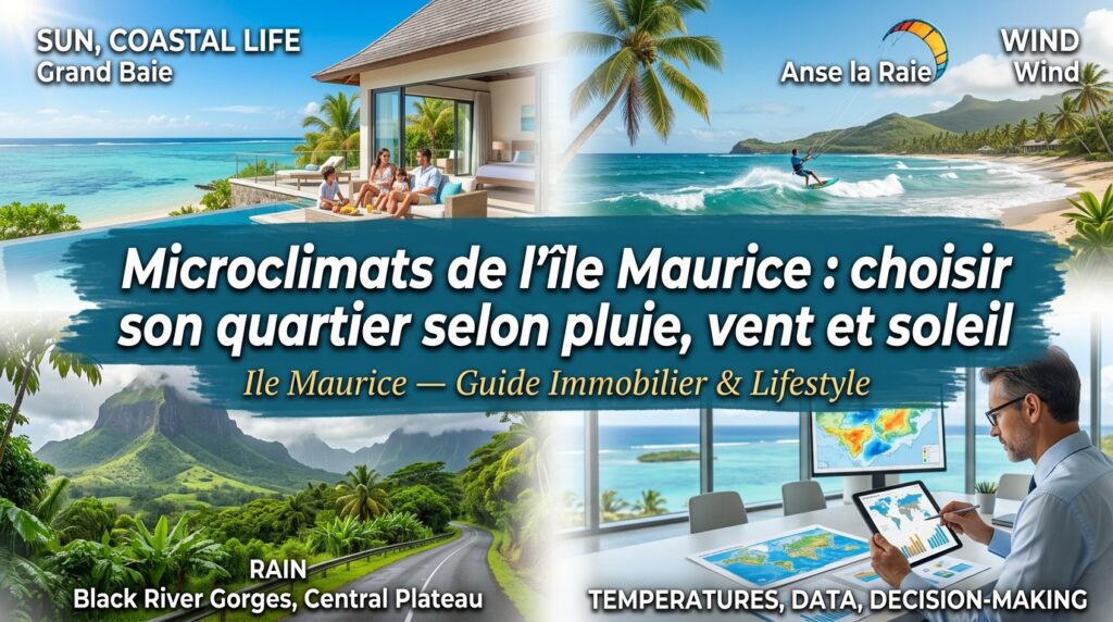 Microclimats à Maurice : comprendre les grandes tendances climatiques par zone avec des repères prudents