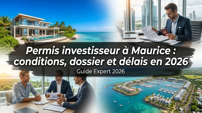 Permis investisseur à Maurice : ce que les sources de marché évoquent pour 2026, à vérifier avant dépôt