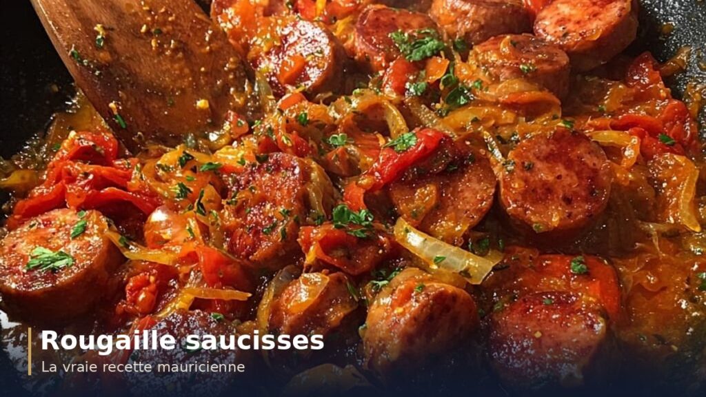 Rougaille saucisses : la vraie recette mauricienne