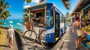 Car-free lifestyle in Grand Baie, Mauritius