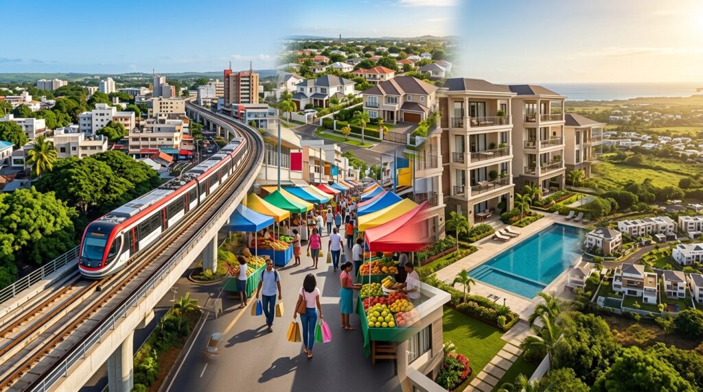 Living in Quatre Bornes and Rose Hill: the plateau’s town pair, metro included