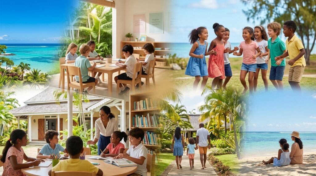 Raising Trilingual Children in Mauritius: French, English, Creole