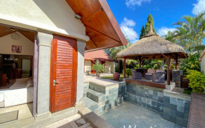 GRAND BAIE – Magnifique Villa style Balinaise 3 chambres avec piscine.